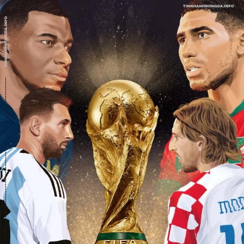 4 đội chính thức bước vào tứ kết World Cup 2022