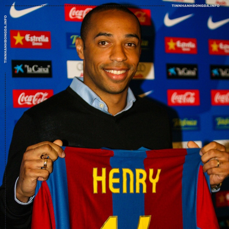 Henry là một trong những tiền đạo hay nhất của Barcelona