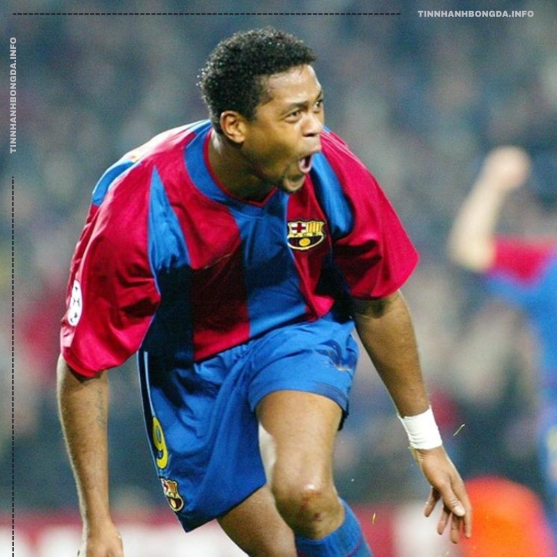 Patrick Stephan Kluivert là một trong những tiền đạo nổi bật của Barcelona